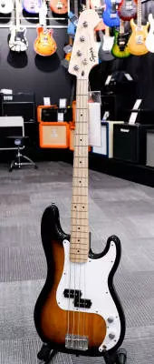 Squier - Sonic Precision Bass, Maple Fingerboard - 2-Colour Sunburst 2